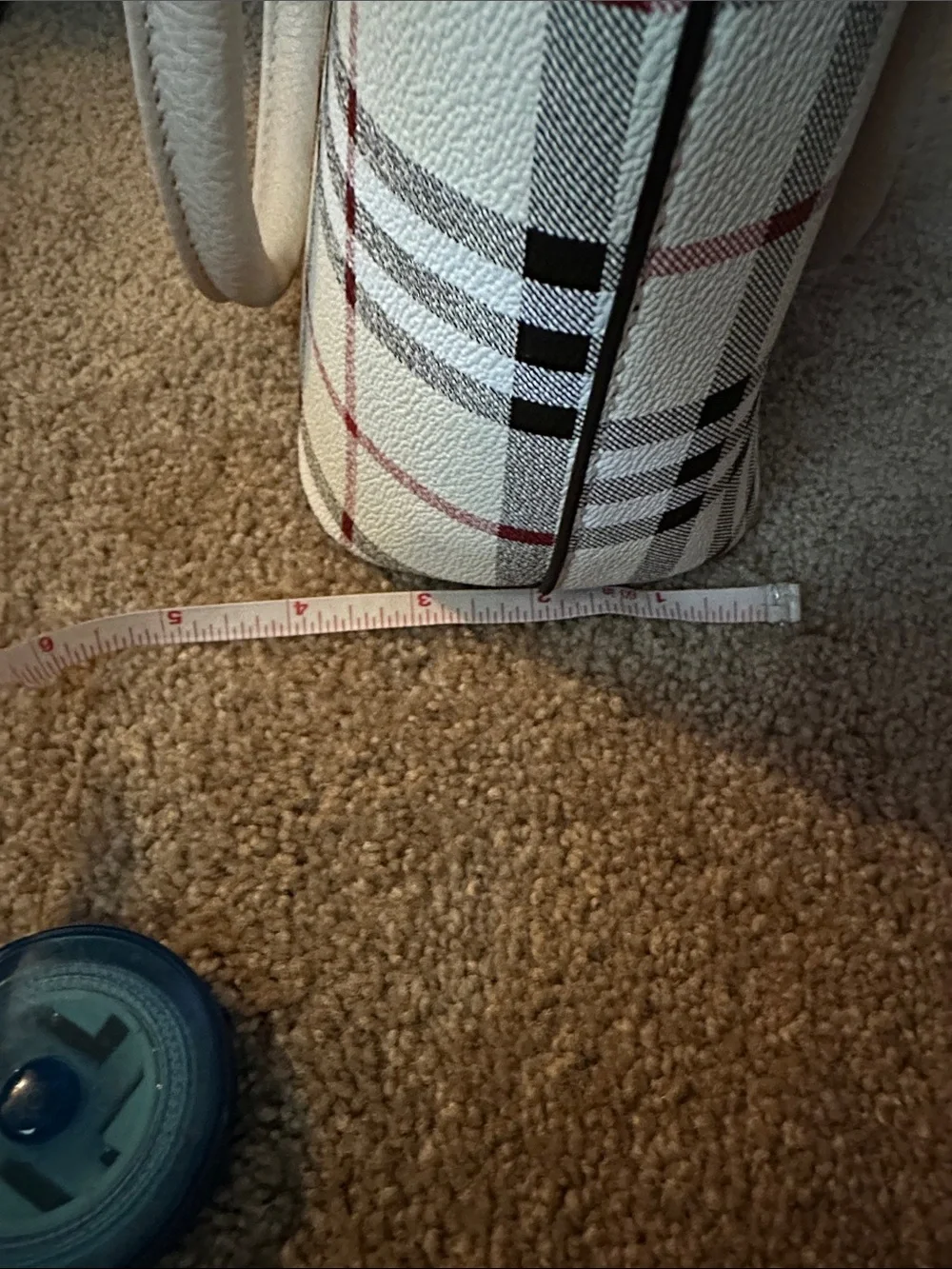 Small tote with strap